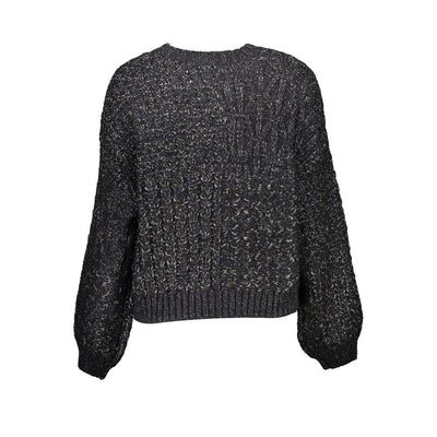 Desigual Schwarzer Polyester-Pullover