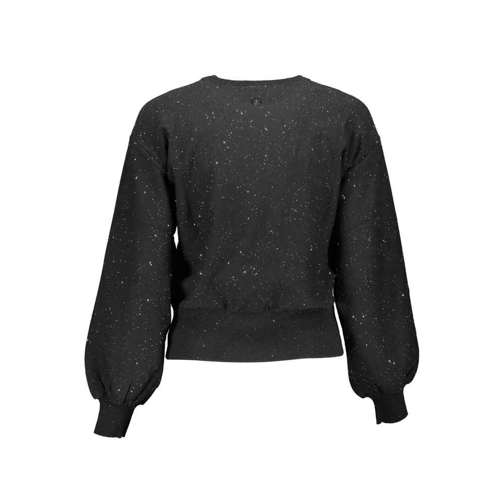 Desigual Schwarzer Polyester-Pullover