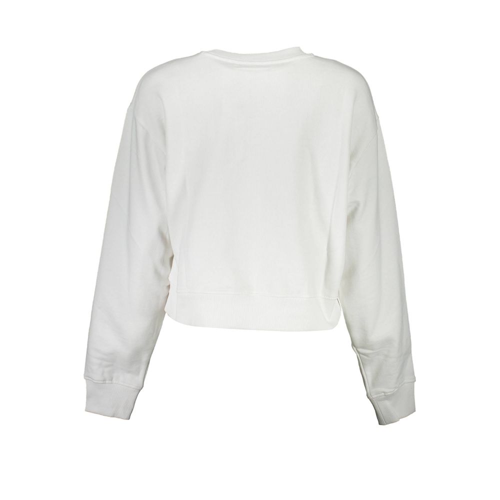 Guess Jeans Weißer Baumwollpullover