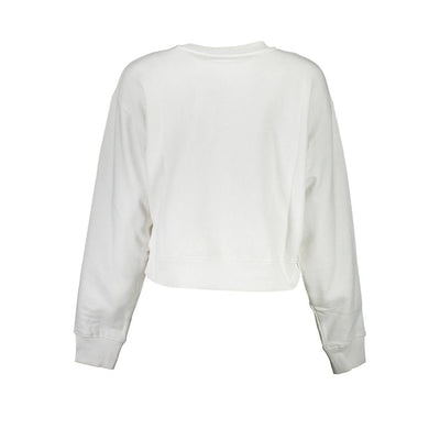 Guess Jeans Weißer Baumwollpullover