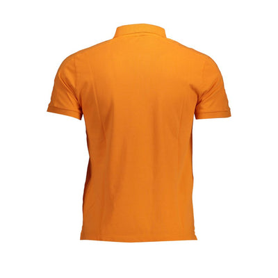North Sails Orangefarbenes Baumwoll-Poloshirt