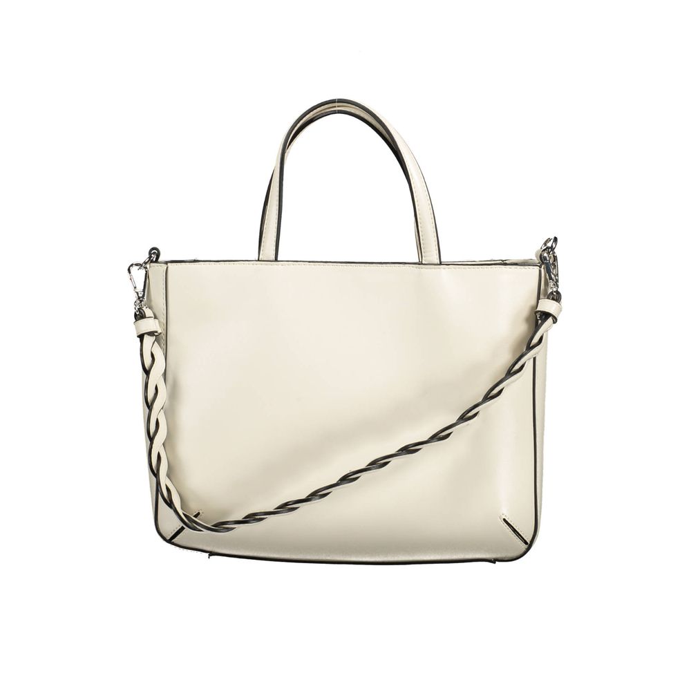 BYBLOS Weiße Pvc Handtasche