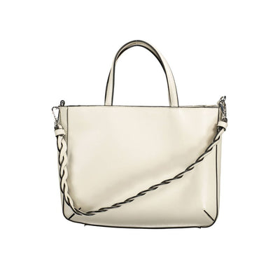 BYBLOS Weiße Pvc Handtasche