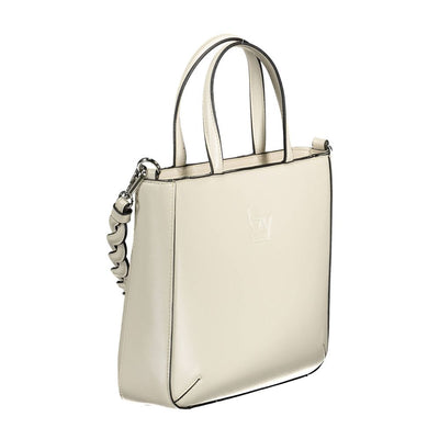 BYBLOS Weiße Pvc Handtasche