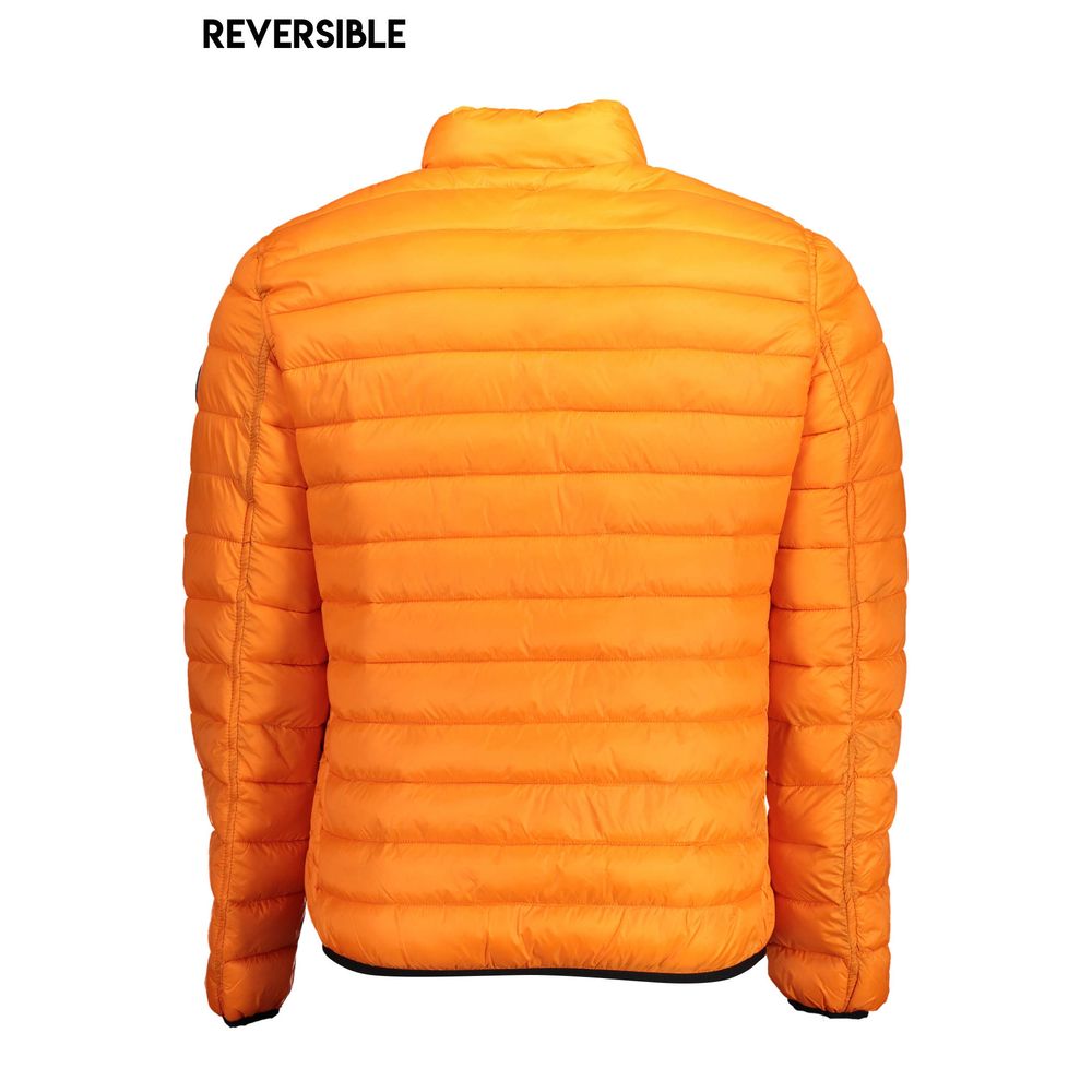 U.S. POLO ASSN. Orangefarbene Nylonjacke