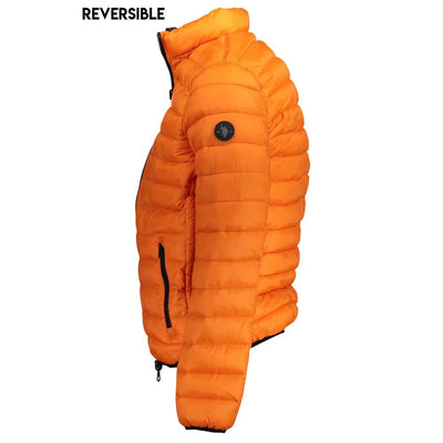 U.S. POLO ASSN. Orangefarbene Nylonjacke