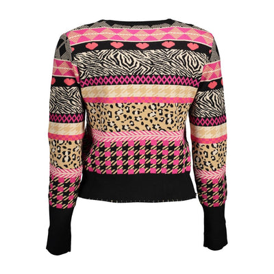Desigual Schwarzer Polyester-Pullover