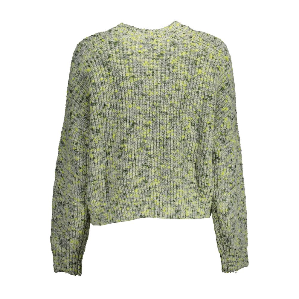 Desigual Grüner Polyester-Pullover