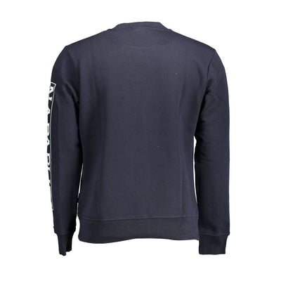 Napapijri Blauer Baumwollpullover