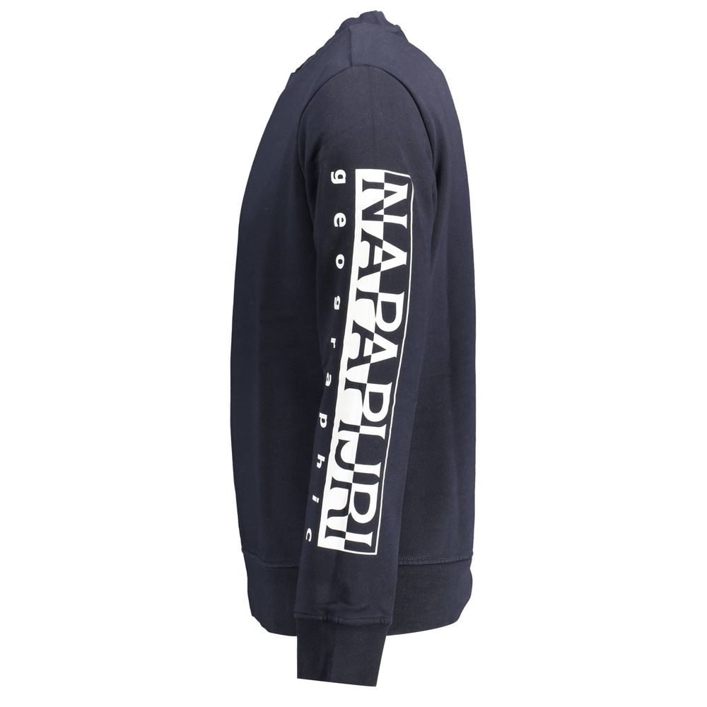 Napapijri Blauer Baumwollpullover