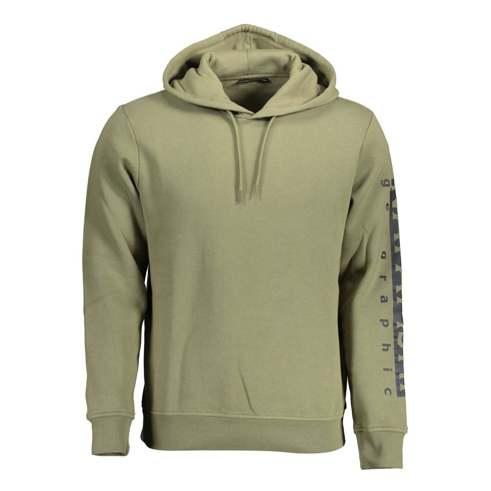Napapijri Grüner Baumwollpullover