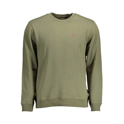 Napapijri Grüner Baumwollpullover