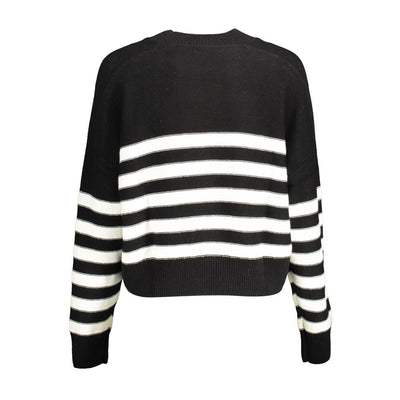 Desigual Schwarzer Baumwollpullover