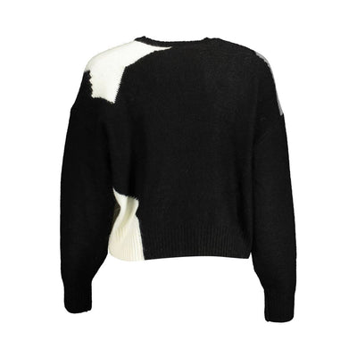 Desigual Schwarzer Polyester-Pullover