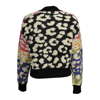 Desigual Blauer Polyester-Pullover