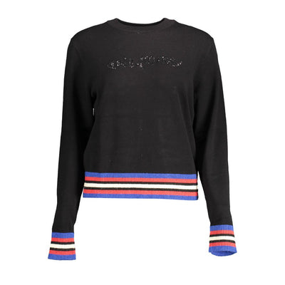 Desigual Schwarzer Polyester-Pullover