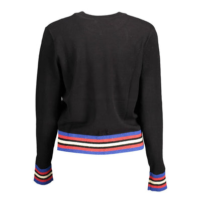 Desigual Schwarzer Polyester-Pullover