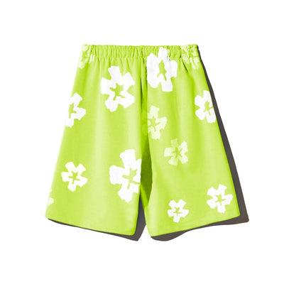 Comme Des Fuckdown Grüne Baumwollshorts