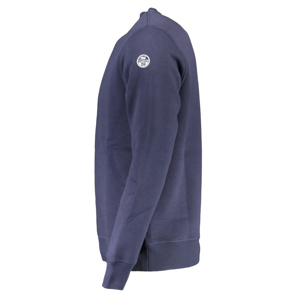 North Sails Blauer Baumwollpullover