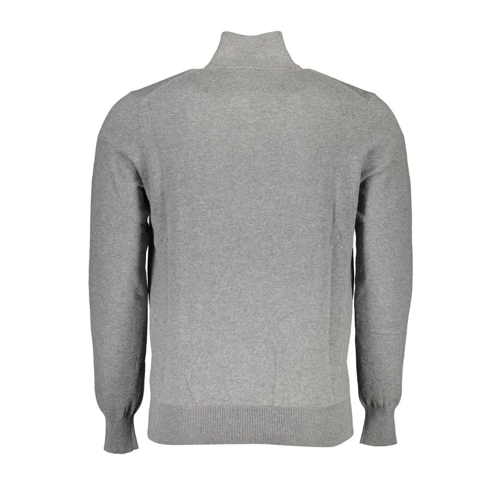 North Sails Grauer Baumwollpullover