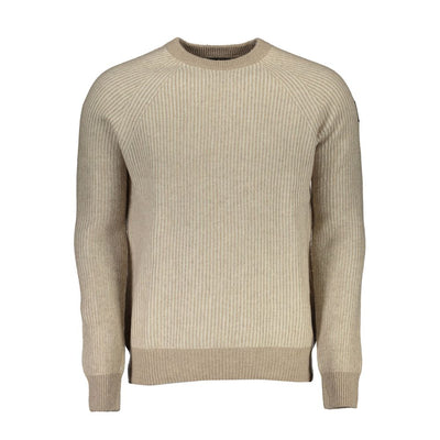 North Sails Beigefarbener Pullover aus Wolle