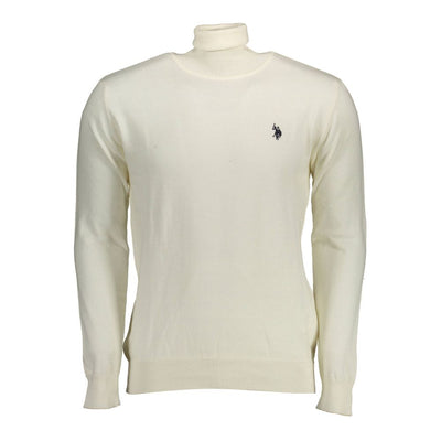 U.S. POLO ASSN. Weißer Baumwollpullover
