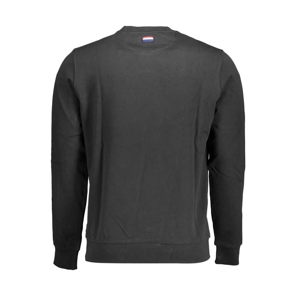 U.S. POLO ASSN. Schwarzer Baumwollpullover