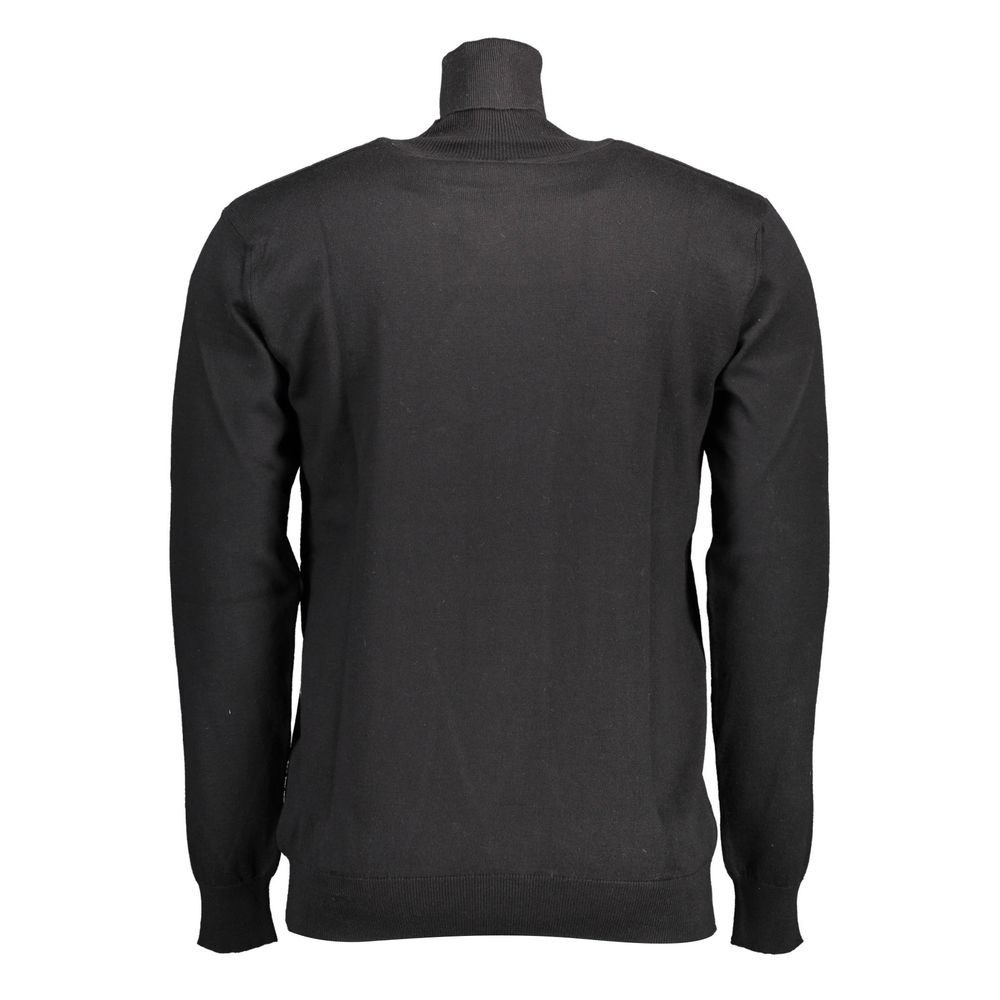 U.S. POLO ASSN. Schwarzer Baumwollpullover