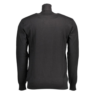U.S. POLO ASSN. Schwarzer Baumwollpullover