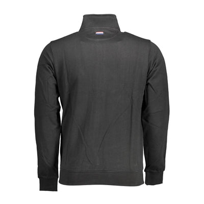U.S. POLO ASSN. Schwarzer Baumwollpullover