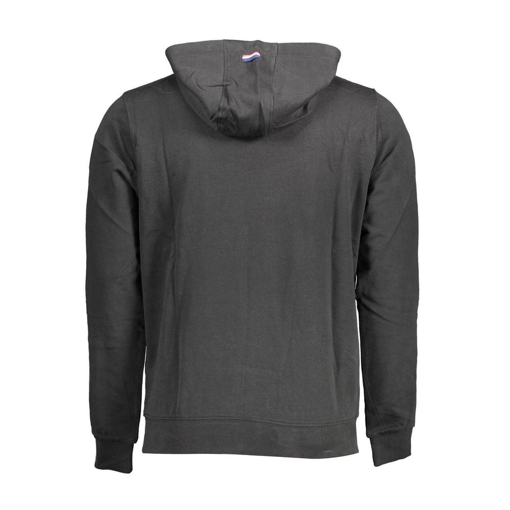 U.S. POLO ASSN. Schwarzer Baumwollpullover