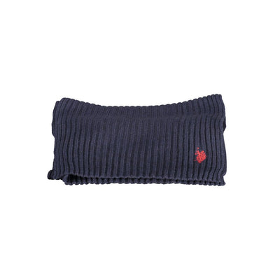 U.S. POLO ASSN. Blauer Wollschal
