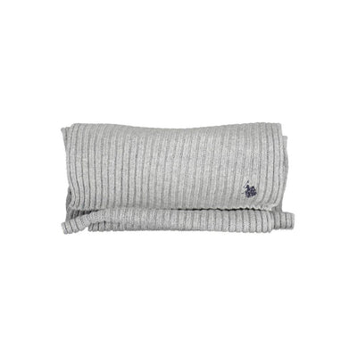 U.S. POLO ASSN. Grauer Wollschal