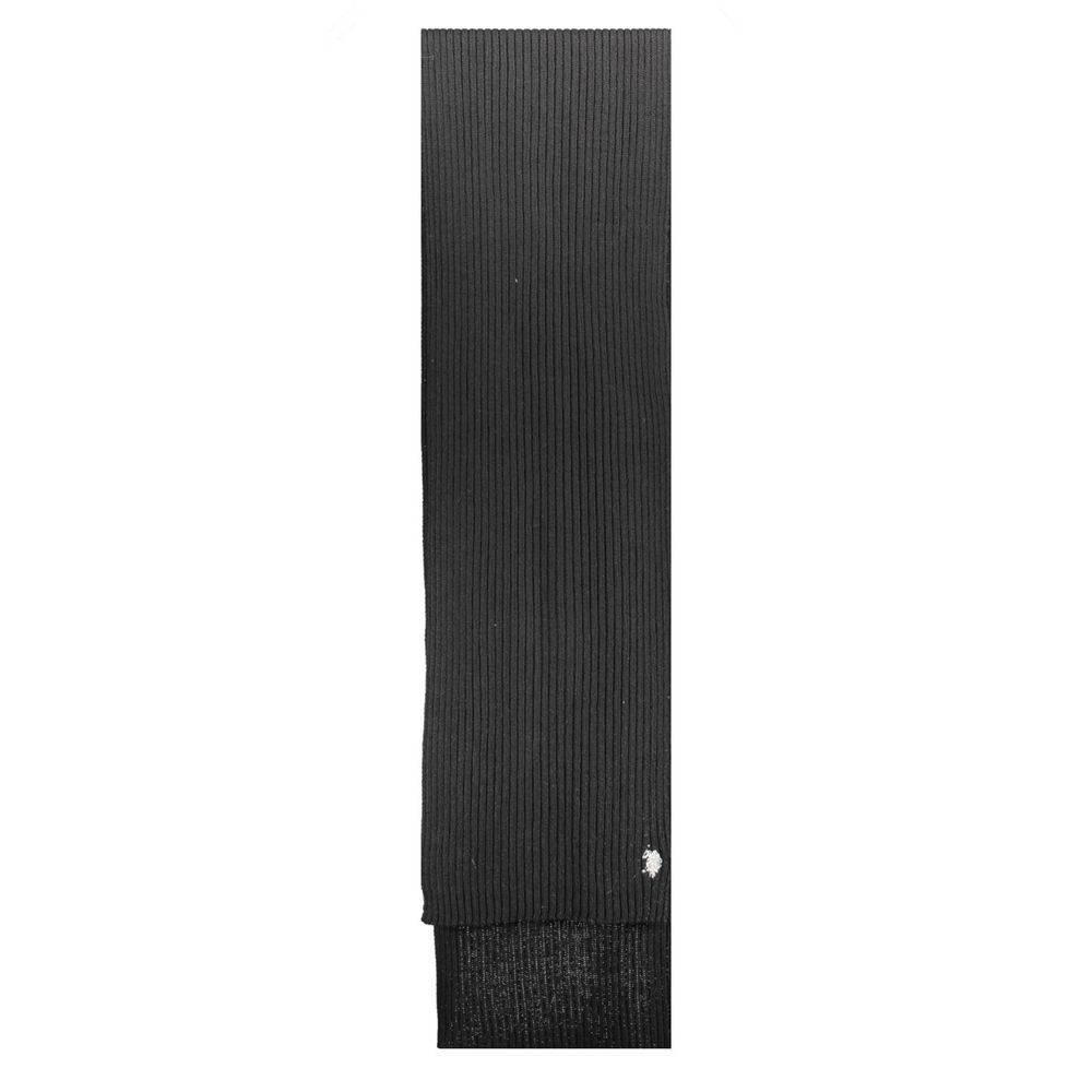 U.S. POLO ASSN. Schwarzer Wollschal