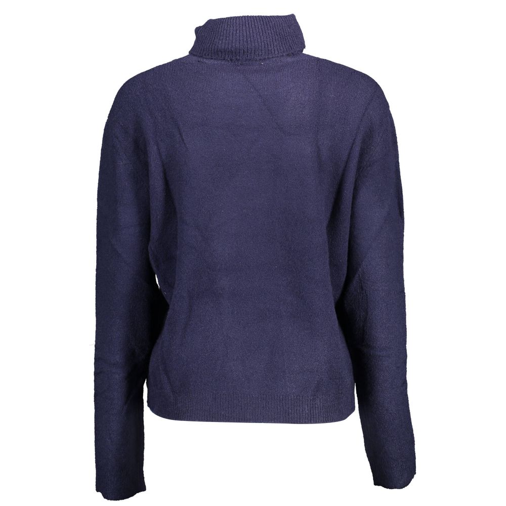 U.S. POLO ASSN. Blauer Nylon-Pullover