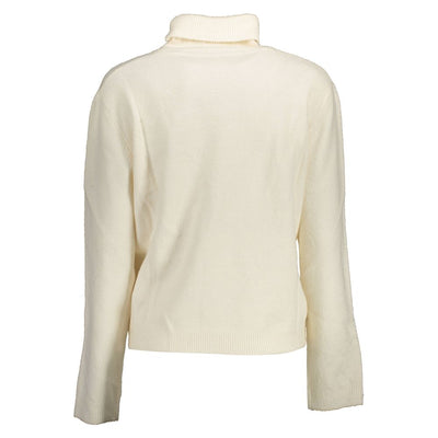 U.S. POLO ASSN. Weißer Nylon-Pullover