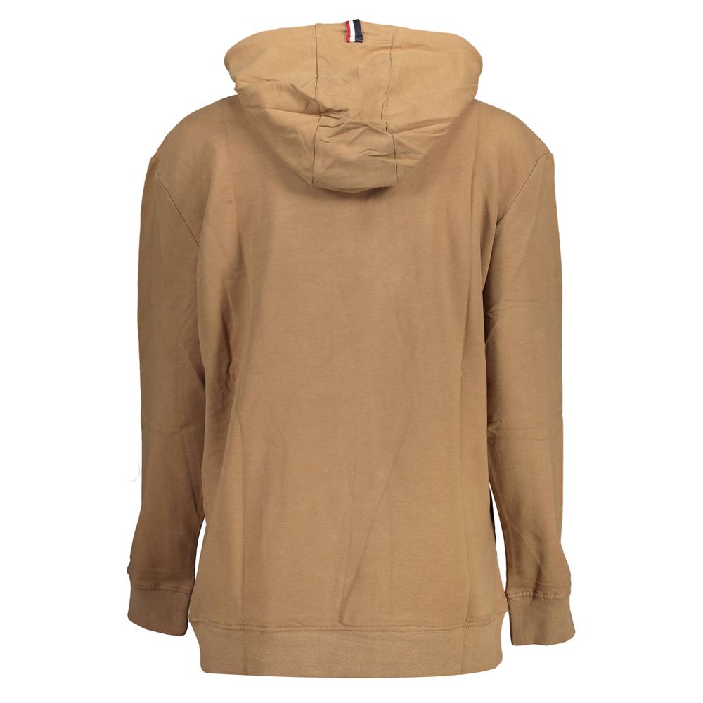 U.S. POLO ASSN. Brauner Baumwollpullover