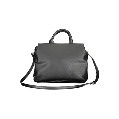 BYBLOS Schwarze Polyethylen-Handtasche