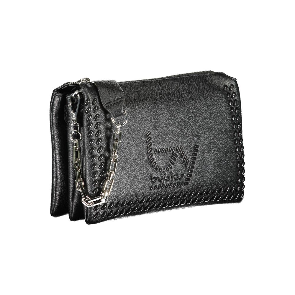 BYBLOS Schwarze Polyethylen-Handtasche
