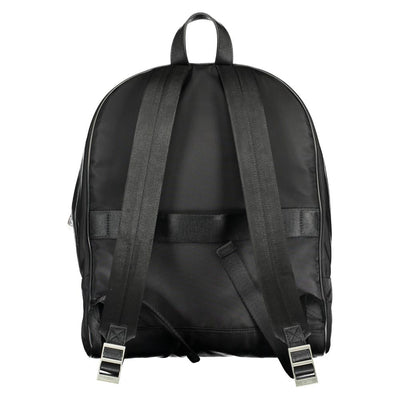 Guess Jeans Schwarzer Polyamid-Rucksack