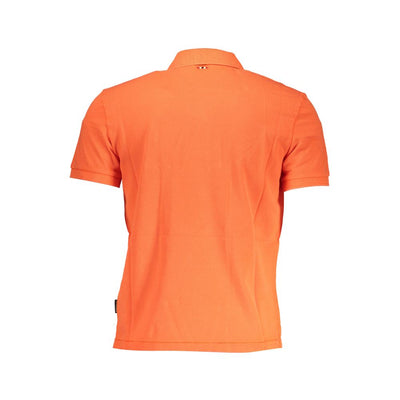 Napapijri Rotes Baumwoll-Poloshirt
