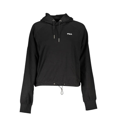 Fila Schwarzer Baumwollpullover
