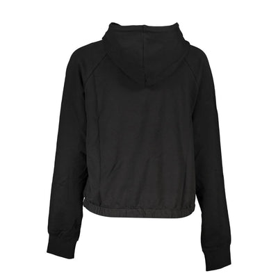 Fila Schwarzer Baumwollpullover
