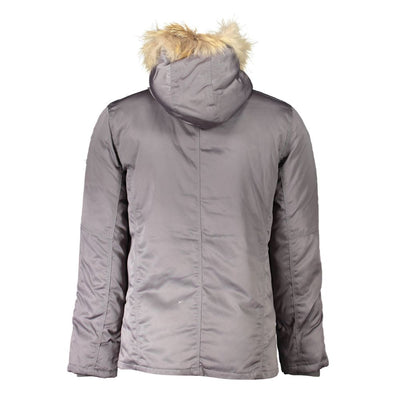 2 Special Graue Polyester-Jacken &amp