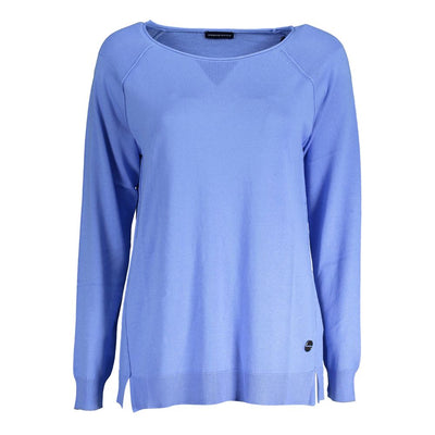 North Sails Blauer Baumwollpullover