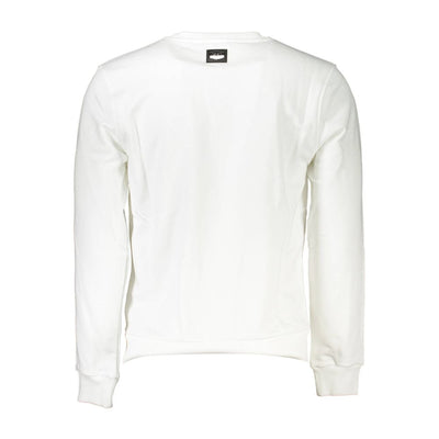 Cavalli Class Weißer Baumwollpullover