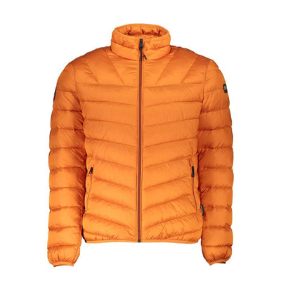 Napapijri Orangefarbene Polyamid-Jacke