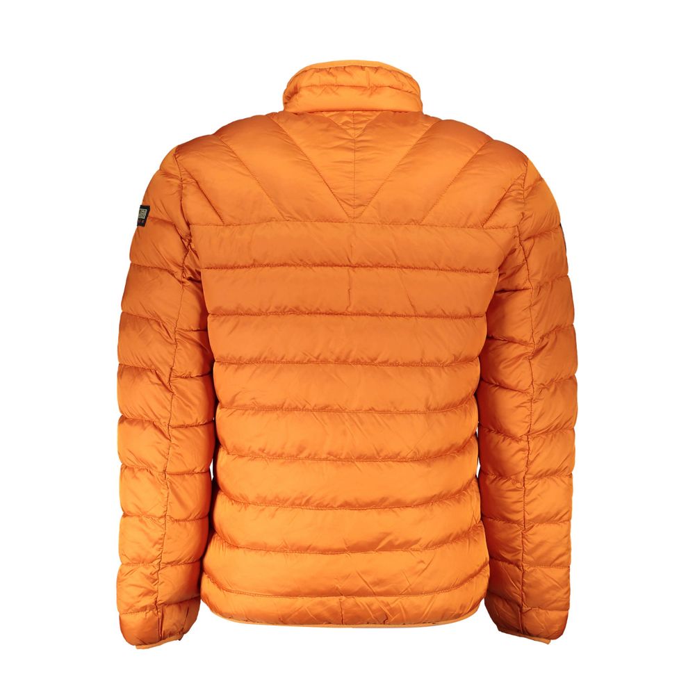 Napapijri Orangefarbene Polyamid-Jacke