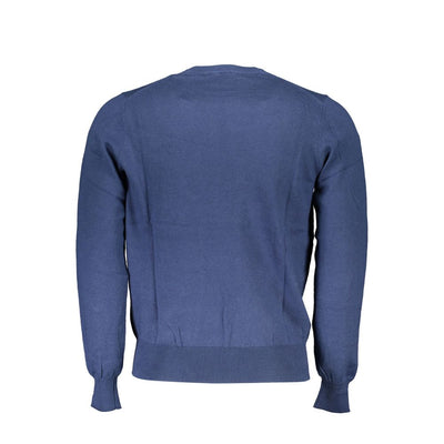 North Sails Blauer Stoffpullover