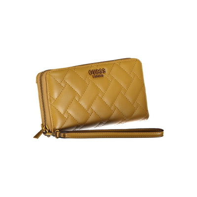 Guess Jeans Portemonnaie aus gelbem Polyethylen